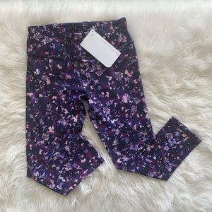 Purple salar Fabletics leggings size XXS